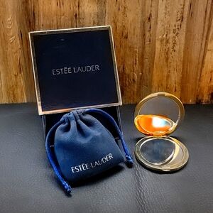 Estée Lauder Women's Navy and Gold Compact Mirror